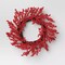 22-Inch Red Cluster Berry Artificial Christmas Wreath Festive Holiday Door Accent